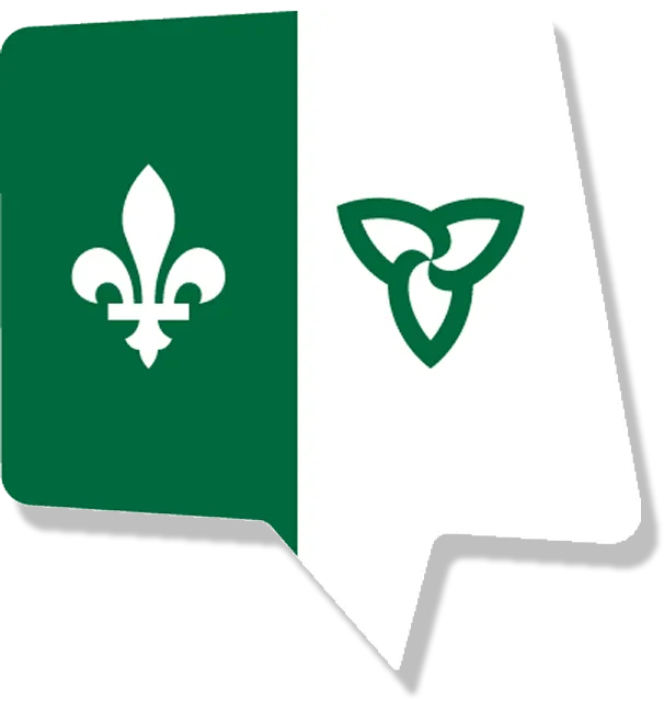 Drapeau franco-ontarien